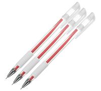 SOIMISS Bolígrafos Para Marcar Tatuajes Resistentes Al Agua 3 Piezas Color Rojo Marcador Permanente Para Posicionar Cejas Profesionales Uso Cirugía y Estética