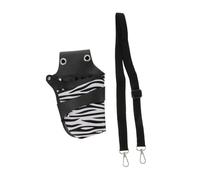 SOIMISS Bolsa de Cintura para Peluquero con Bolsillos para Tijeras Estuche Portátil para Herramientas de Estilismo Profesional Maletín Práctico y Ligero para Barbería