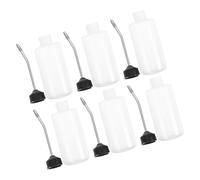 SOIMISS Botella Dispensadora de 120 Ml de Maquina de Coser con Boquilla Larga de Plástico Surtido de 6 Piezas para Uso Industrial y Doméstico Reutilizable