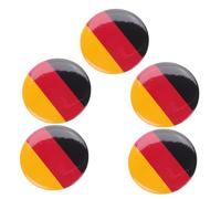 SOIMISS Broche de Alfiler Pecho Bandera Alemania 5 Piezas Aleación Metálica Decoración Festiva Mujer Uso Diario Elegante
