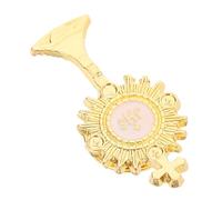 SOIMISS broche pin de solapa del cáliz alfiler de corbata cáliz alfileres de corbata Pin religioso católico alfiler de pin comunion joyas de cáliz Aleación de zinc Golden