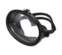 SOIMISS Buceo Antivaho Lente de Vidrio Templado, Marco PP Negro, Correa Ajustable, Diseño Ovalado para Adultos y Adolescentes, UV, Equipo para Snorkel y Deportes Acuáticos