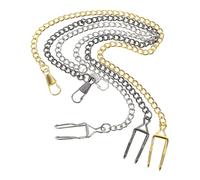 SOIMISS Cadena de Reloj de Bolsillo para Mujer 3 Piezas Aleación Ligera Portátil Diseño Retro Clásico Hebilla de Langosta Accesorio Vintage para Estudiantes