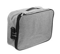 SOIMISS Caja Archivo Definitivo Ignífuga Cerradura Portadocumentos Bolsa Certificados Organizador Archivos Estuche Archivar