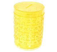 SOIMISS Caja de Dinero Puzzle DIY Transparente con Tapa Hucha de Escritorio para Diario y de Monedas Diseño Divertido y Coordinado para y Amigos