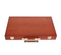 SOIMISS Caja de Pintura Multifuncional Portátil Caja de Herramientas de Dibujo de Madera para y Óleos para Estudiantes y Artistas al Aire