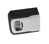 SOIMISS Caja de Seguridad Mural para Llaves con Combinación Caja Fuerte Metálica Gris Resistente al Exterior Almacenamiento Seguro con Capacidad Amplia y Mecanismo de Bola de Acero para