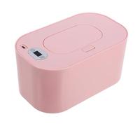 SOIMISS Calentador de Toallitas Húmedas para Ñiño, Estuche Termostato Ajustable, Caja Calentadora Eléctrica Segura, Color Rosa, Ahorro Energético para Uso Hogar, Compacto y Durable,