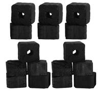 SOIMISS Carbón de Bambú Pequeño sin Humo ni Olor Piedras para Barbacoa y Fogata Portátil Adecuado para Cocinar Té Calentar y Camping Paquete de 1 Libra