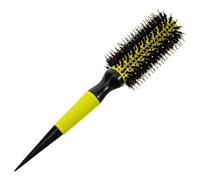 SOIMISS Cepillo de Pelo Rizador Portátil con Cerdas de Jabalí y Nylon Mango Antideslizante Mediano para Flequillo y Viaje Resistente Altas Temperaturas para Peinar y Desenredar Cabello