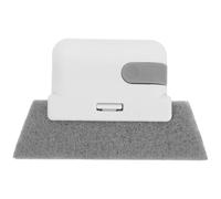 SOIMISS Cepillo Limpiador de Ranuras de Ventanas Cabezal Desmontable Mango Ergonómico Antideslizante Cerdas Duraderas para Limpieza Profunda de Rieles y Alféizares en Puertas Ventanas