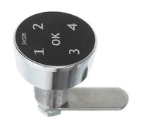 SOIMISS Cerradura Electrónica Codificada Táctil para Gabinete de Aleación Kit de Cerradura Digital para Cajón y Armario Contraseña de 4 Dígitos Compatible para Oficina y Hogar