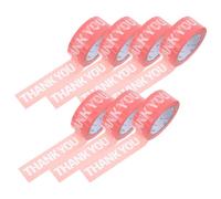 SOIMISS Cinta de Embalaje para Cajas 7 Rollos 100 Yardas Cinta de Sellado de Marcos Resistente Impresión Thankyou para Mudanzas y Envío Seguro