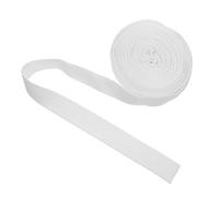 SOIMISS Cinta Elástica Antideslizante de Silicona 2,5 Cm Puntos de Agarre, Banda Elástica de Nailon Transparente Transpirable, Rollo de 5 Metros para Coser y Manualidades de Prendas