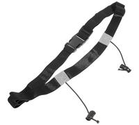 SOIMISS Cinturón Deportivo Negro Ajustable para Triatlón y Maratón Banda Elástica Transpirable para Correr Soporte para Dorsal Cinturilla Reutilizable para Competición y Entrenamiento