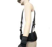 SOIMISS Cinturón Táctico de Pesas Tirantes Ajustables y Espalda en X, Ligero y Resistente, de Nylon para Uso al Aire Libre y Estilo Casual