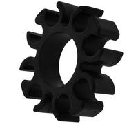 SOIMISS Clip de Silicona para Sujetar Baquetas de Batería Negro Soporte Flexible y Resistente para Baquetas Abrazadera Ergonómica Accesorio Musical Práctico y Duradero