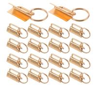 SOIMISS Clip Metálico para Hebilla de Bolso 32Mm Herrajes para Llavero de Pulsera Cierre de Sujeción Resistente Color Dorado Claro Pack 30 Piezas Accesorios para Proyectos DIY y Uso