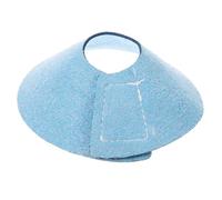 SOIMISS Collar Antimordeduras para Pájaros Microfibra Azul S, Protector de Cuello para Recuperación, Accesorio para Loros y Suministros para Mascotas