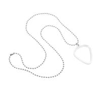SOIMISS Collar Forma de Corazón y Plástico Accesorios para Guardar Púas de Guitarra, Caja de Exhibición para Guitarristas Amantes del Arte Sonoro