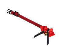 SOIMISS Collar para Pájaro Pajarita Decorativa Roja Accesorio Ligero y Seguro para Gallinas Patos y Gansos Adecuado para Fiestas y Eventos de Mascotas