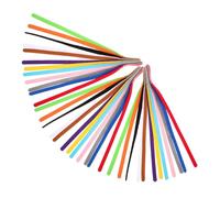 SOIMISS Collares de Identificación Ajustables de Nailon para Cachorros y Gatitos Recién Nacidos Paquete de 36 Unidades Multicolor Tamaño M Collar Suave y Seguro para Mascotas Pequeñas