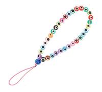 SOIMISS Cordón Con Colgante De Ojo Del Para Teléfono Correa Para Teléfono Con Cuentas Dijes Para Correa De Teléfono Con Ojos Malvados Cadenas Para Teléfono Con Ojos Malvados