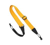 SOIMISS Correa Ajustable para Ukelele Profesional sin Perforación, de Tela Ecológica Transpirable, Color Amarillo Limón, Accesorio Duradero para Instrumentos Musicales Folclóricos
