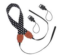 SOIMISS Correa para Cámara Ajustable para Mujer Correa de Hombro Retro Accesorios Prácticos para Fotografía para Caminatas Diseño Duradero Color Negro