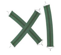 SOIMISS Correas De Reparación Elásticas para Sillas De Eslinga De Patio 3 Piezas Verdes para Refuerzo y Fijación En Muebles Plegables De Exterior