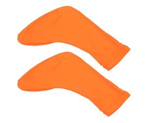 SOIMISS Cubrezapatos para Exteriores Resistentes al Desgaste de Fibra Color Naranja Ajuste Seguro y Cómodo para Actividades Desierto y Trekking