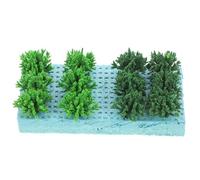 SOIMISS de Árboles de Paisaje Miniatura para Diorama Decoración de Arbustos Artificiales Verdes Accesorios de Fotografía para Mesas de Arena y Proyectos DIY