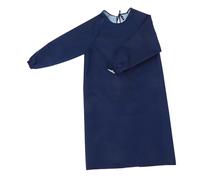 SOIMISS Delantal y Antiaceite con Mangas Largas y Unisex para Cocina Limpieza y Taller Resistente y Cómodo Color Azul Oscuro