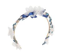 SOIMISS Diadema De Arcilla Polimérica Hecha Mano Accesorios Cabello De Novia Tocado De Flores Para Bodas De Cristal