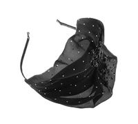 SOIMISS Diadema de Encaje Forma de Sombrero Elegant Decoration For Hair Diadema Ancha Tocado para Mujer para Fiestas Bodas y Ocasiones Especiales Cómoda y Transpirable