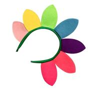 SOIMISS Diadema De Girasol Colorida 1 Unidad Talla Única Accesorios Cabello Pétalos De Girasol Para Adultos Fiestas De Halloween y Celebraciones