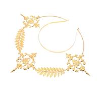 SOIMISS Diadema Elegante Dorada Para Mujer Tocado De Novia Accesorio De Fotografía Decoración Cabeza Para