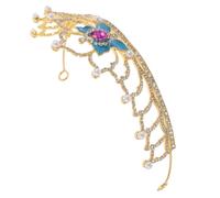 SOIMISS Diadema Tocado de Banquete para Novia Diadema Renacentista para Mujer Tocado para Disfraces de Festival Joyería para Boda para Celebraciones