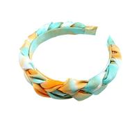 SOIMISS Diadema Trenzada de Moda Azul, Aro Pelo de Mujer, Accesorio para Cabello Teñido, Tamaño Único, Uso Diario y Fiestas, Diseño Creativo y Colorido