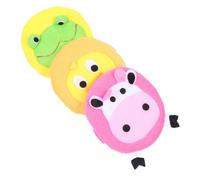 SOIMISS Esponja de Baño para Bebés con Figuras Infantiles, 3 Piezas, Espuma Delicada para Tejido Cutáneo Sensible, Adecuado para Baño Diario