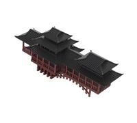 SOIMISS Estatua De Pabellón De Patio Decoración del Hogar Cenador Puente De Piedra Simulada Puente De Acuario para Pecera Adorno De Bonsái De Jardín Figurita De Arquitectura