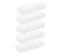 SOIMISS Estuche para Bolígrafos De Papel 5 Unidades para Estudiantes Color Blanco Práctico Ligero para Escritura Uso Escolar Obsequio Vuelta Al Cole