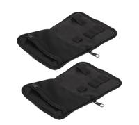 SOIMISS Estuche Protector Para Tensiómetro y Medidor De Oxígeno 2 Piezas, Bolsa De Almacenamiento Con Cremallera, Tela Resistente, Compacto Para Viaje y Transporte Médico Portátil