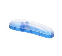 SOIMISS Estuche Rígido Azul para Afeitadora Masculina, Organizador Ligero y Fácil de Llevar para Maquinillas de Afeitar, Obsequio Día del Padre Adecuado para Uso Indoor y Outdoor