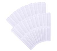 SOIMISS Estuche Transparente para Bolígrafos y Lápices 20 Piezas, Caja de Plástico Compacta 15,5x2,5x2,5 Cm, Portátil para Oficina, Escuela y Viaje