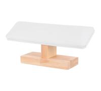 SOIMISS Expositor Pulseras Soporte Joyas Madera Cuero Organizador Relojes Estante Exhibición Brazaletes Bisutería Porta Joyero Escaparate Tienda Tocador Accesorios Decoraciones 20.00x8.50x6.20cm