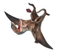 SOIMISS Figura de Juguete Dinosaurio Alas Desplegadas Boca Móvil, Modelo Realista de Plástico Sólido, Juguete de Simulación, Adorno de Escritorio Educativo y Decorativo