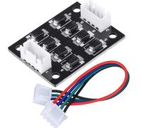 SOIMISS Filtro de Vibración Plástico Resistente para Impresora 3d, 3 Piezas Protección contra Voltajes de Inducción y Mayor Duración Color Aleatorio para Accesorios de
