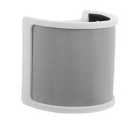 SOIMISS Filtro Pop para Micrófono U Metal Protector Antiviento y Bloqueador de Ruido para Grabación Vocal Streaming y Vídeos Malla Transpirable con Algodón Escudo para Micrófono de