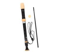 SOIMISS Flauta Dulce Soprano para Adolescentes Instrumento de Viento de Plástico para Principiantes con Diseño Incluye Vara de Limpieza y Funda para Bandas Escolares y Clásica